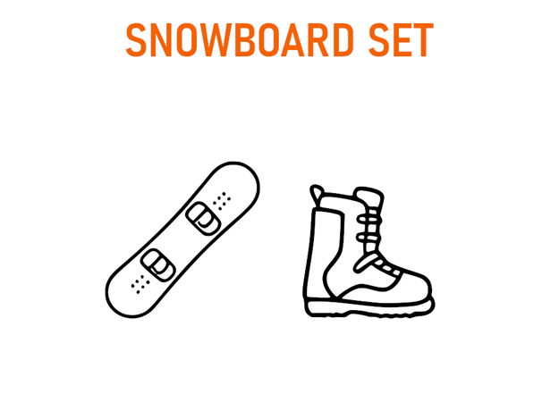 Picture of [ Snowboard Gear Set ]