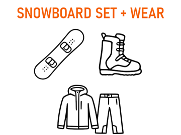 Picture of [ Snowboard Gear Set & Wear ]